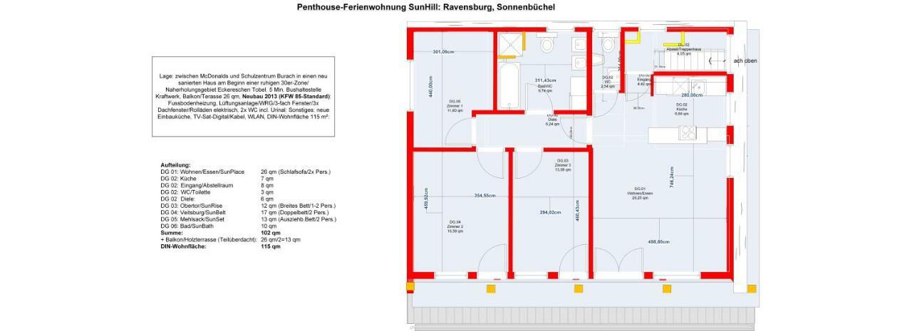 7980 Sunhill Apartementwohnung Ravensburg Buitenkant foto